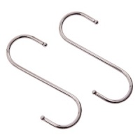 S Hooks 160mm - Pack 2